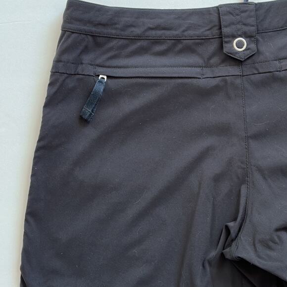 Lucy Walkabout Capri Pants Performance Hiking Athletic Outdoor Travel Black Sz M - Picture 8 of 10